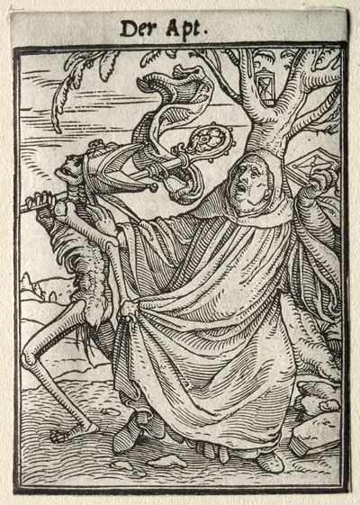 Аббат by Ганс Хольбейн Младший, c. 1526 — digital art print download