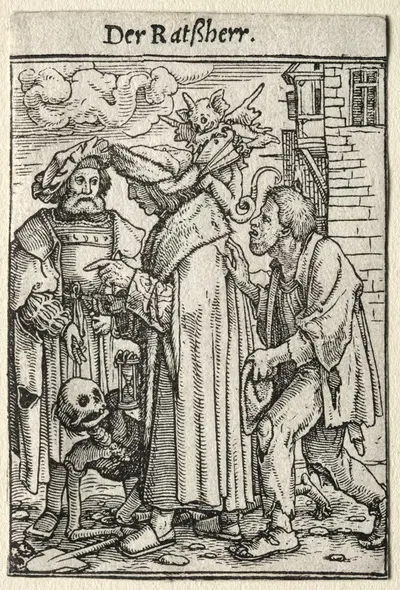 Советник by Ганс Хольбейн Младший, c. 1526 — digital art print download