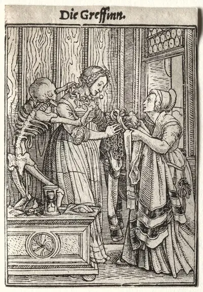 Графиня by Ганс Хольбейн Младший, c. 1526 — digital art print download