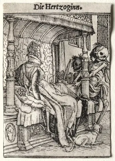 Герцогиня by Ганс Хольбейн Младший, c. 1526 — digital art print download