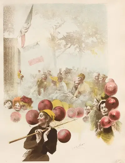 Полищинель by Анри-Патрис Дильон, 1898-1899 — digital art print download