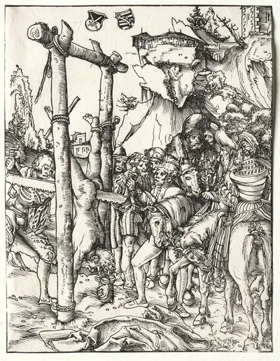 Martyrdom of St. Simeon by Lucas Cranach the Elder — digital art print download