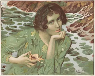 Голос источников by Люсьен-Эктор Моно, 1898-1899 — digital art print download
