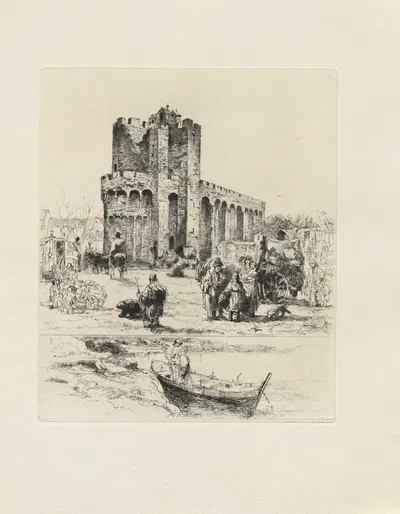Фредерик Мистраль; Мемуары и рассказы Пл.09 by Огюст Бруэ, 1937 — digital art print download