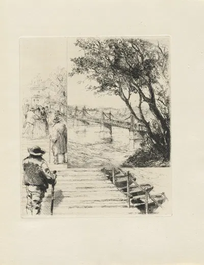 Фредерик Мистраль; Мемуары и рассказы Пл.13 by Огюст Бруэ, 1937 — digital art print download