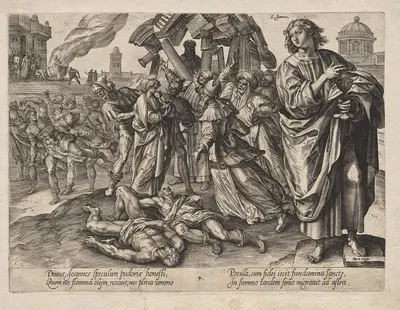 St. John by Hendrick Goltzius, c. 1578 — digital art print download