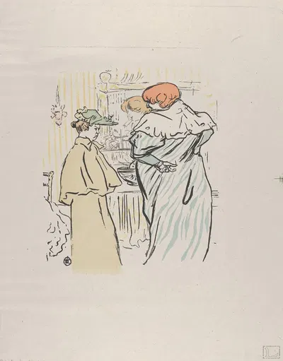 Так ты мудр by После Анри де Тулуз-Лотрека, 1897 — digital art print download