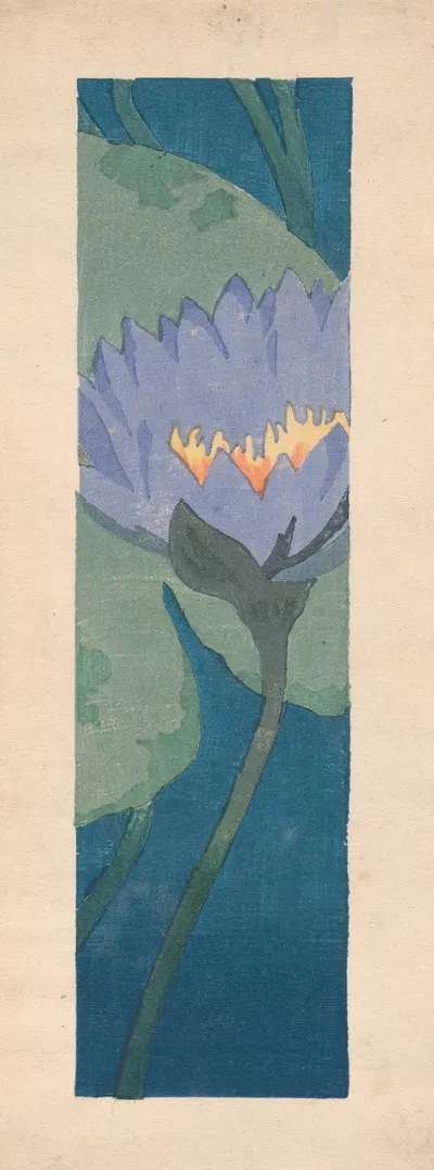 Лилия by Артур Уэсли Доу, 1898 — digital art print download