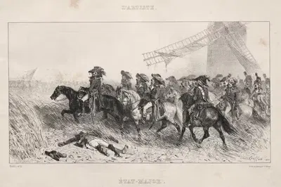 Генеральный штаб by Денис Огюст Мари Раффе, 1837 — digital art print download
