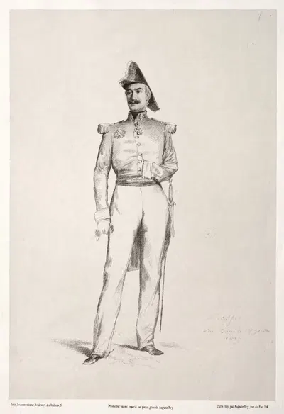 Маршал Бараке д'Илье by Денис Огюст Мари Раффе, 1859 — digital art print download