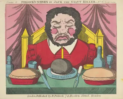 Jack and the Giant Killer, Scenes for a Toy Theater Pl.06 by Benjamin Pollock, 1870–1890 — digital art print download