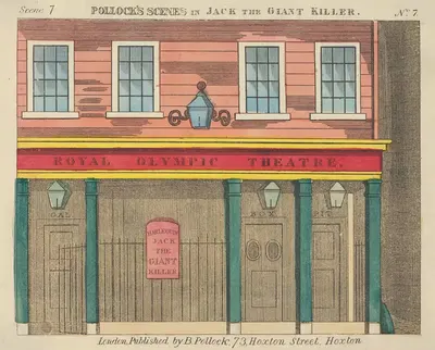 Jack and the Giant Killer, Scenes for a Toy Theater Pl.07 by Benjamin Pollock, 1870–1890 — digital art print download