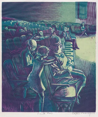 Front Row by Dayton Brandfield — digital art print download