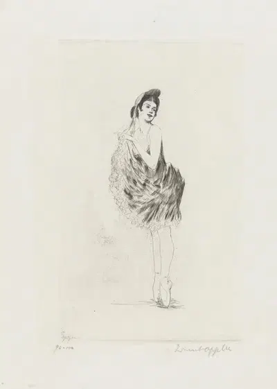 Лиллебил Кристенсен II by Эрнст Опплер, 1920 — digital art print download
