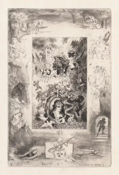 Письма из моей мельницы; Усердие Бокера by Феликс Илер Бюо, 1880 — digital art print download