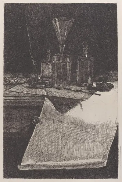 Гравировальные инструменты by Франсуа Бонвен, 1861 — digital art print download