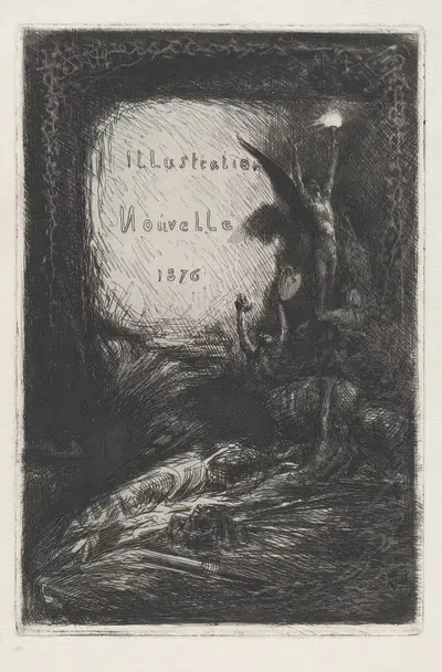 Новая иллюстрация by Франсуа-Николя Шиффлар, 1876 — digital art print download