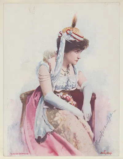 Актриса в роли Бекки Шарп by Фредерик Моладор Спигл, 1900 — digital art print download