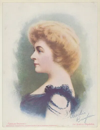 Амелия Бригам в Современной Магдалине by Фредерик Моладор Спигл, 1900 — digital art print download