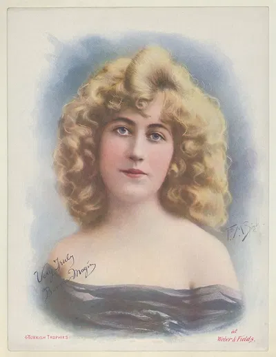 Бонни Маджин в Уэбере и Филдсе by Фредерик Моладор Спигл, 1900 — digital art print download