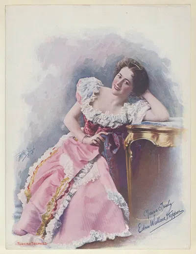 Эдна Уоллес Хоппер by Фредерик Моладор Спигл, 1900 — digital art print download