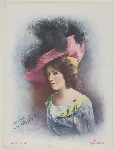 Ида Конкесс в Ричарде Карвеле by Фредерик Моладор Спигл, 1900 — digital art print download