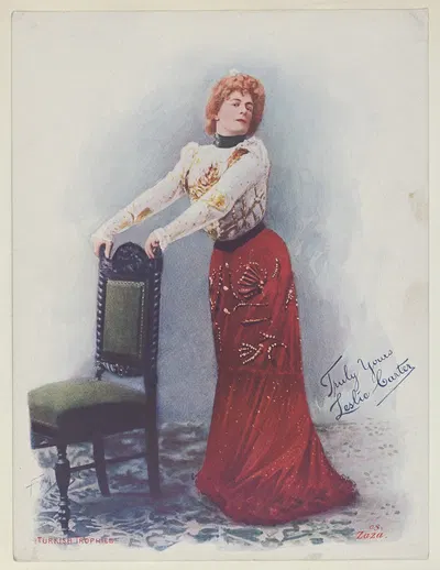 Лесли Картер в роли Зазы by Фредерик Моладор Спигл, 1900 — digital art print download