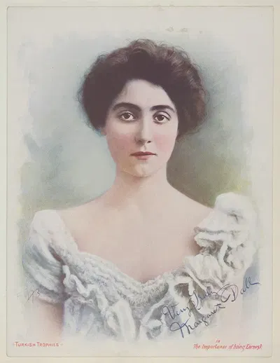Маргарет Далл в 'Важности быть серьезным' by Фредерик Моладор Спигл, 1900 — digital art print download