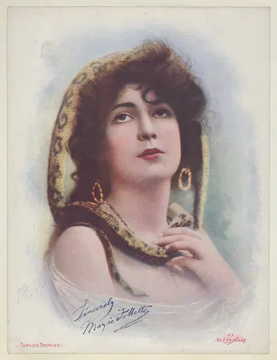 Мари Фолетт в роли египтянки by Фредерик Моладор Спигл, 1900 — digital art print download