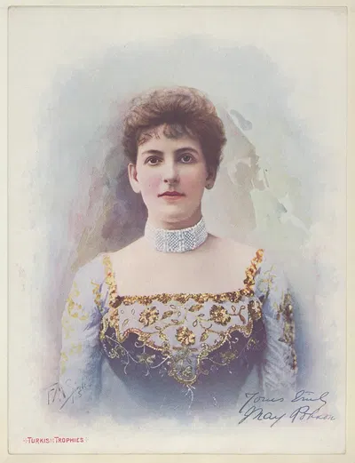 Мэй Робсон by Фредерик Моладор Спигл, 1900 — digital art print download