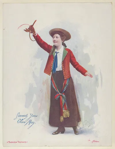 Оливия Мэй в Аризоне by Фредерик Моладор Спигл, 1900 — digital art print download