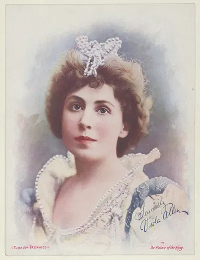 Вайола Аллен в "Дворце короля by Фредерик Моладор Спигл, 1900 — digital art print download