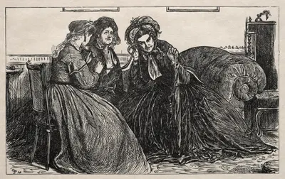 Жизнь в Лондоне by Джордж Дю Мориэ, 1866 — digital art print download