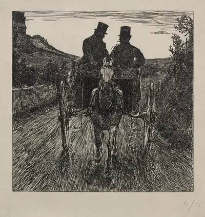 Почему Пифлеры проиграли свой ответный матч by Джордж Дю Мориэ, 1865 — digital art print download