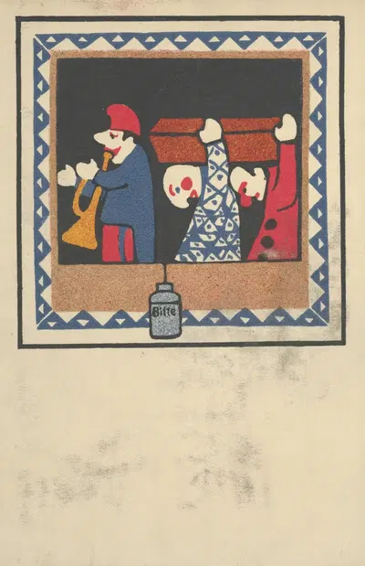 Касперльтеатр 5 by Ханс Кальмштейнер, 1907 — digital art print download