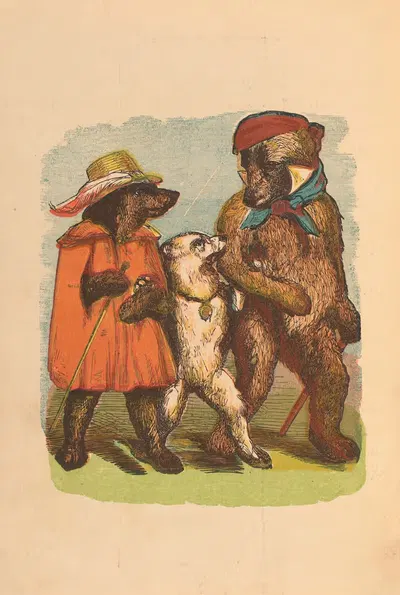 Три медведя, пл. 3 by Гаррисон Уильям Уир, 1851 — digital art print download