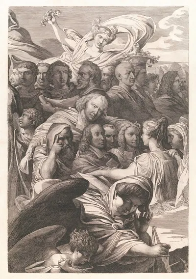 Divine Justice by James Barry, 1808 — digital art print download