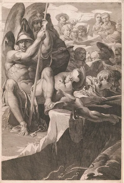 The Angelic Guards by James Barry, 1808 — digital art print download