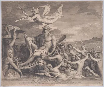The Thames, or the Triumph of Navigation by James Barry, 1792–1801 — digital art print download