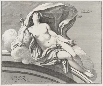 Воздух by Иоганн Юстин Прейслер, 1735 — digital art print download