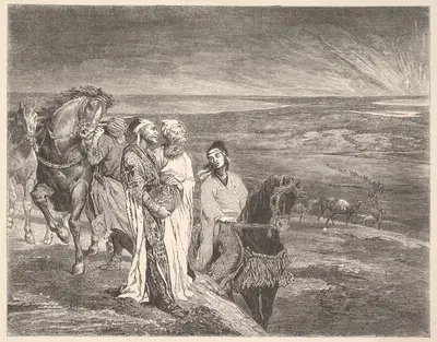 Мудрецы с Востока by Джон Ла Фардж, 1868 — digital art print download