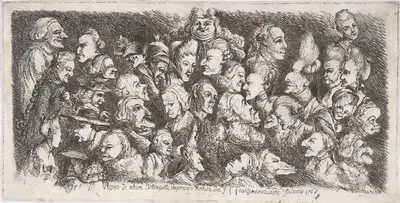 Портреты некоторых остготов by Жозеф Франсуа Фулькье, 1768 — digital art print download