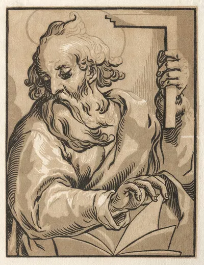 St. Thomas (with the Square) by Людольф Бюсинк — digital art print download