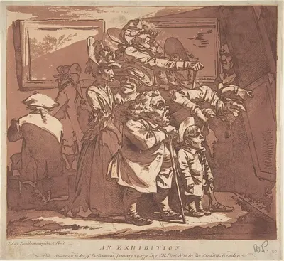 Выставка by Филип Джеймс де Лутербург, 1776 — digital art print download