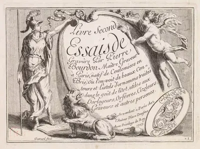 Дизайн ювелира by Пьер Бурдон, c. 1703 — digital art print download