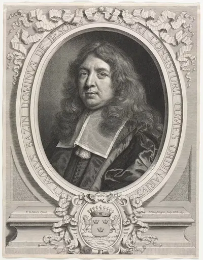 Bazin de Besons, Claude by Pierre Louis van Schuppen, 1673 — digital art print download