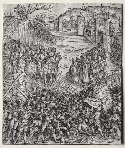 Первое фламандское восстание by Вольф Траут, 1512–1515 — digital art print download