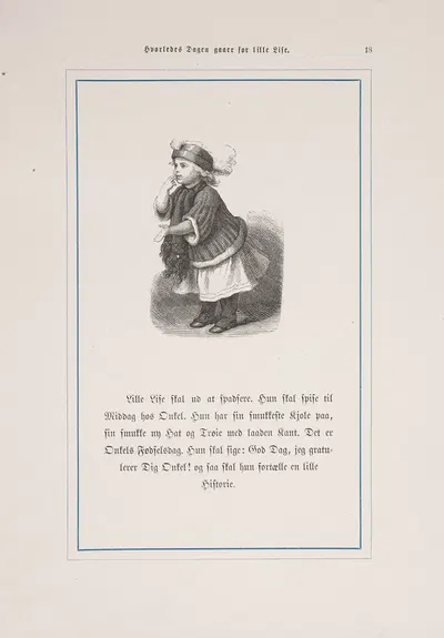 Hvorledes Dagen gaaer for Lille Lise Pl.14 by Lorenz Frølich, 1889 — digital art print download
