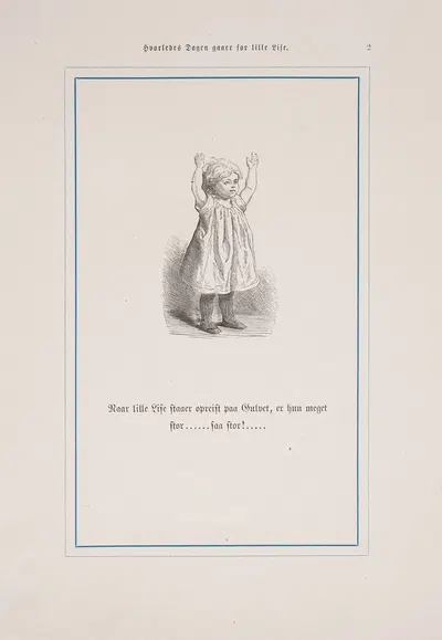 Как проходит день для маленькой Лизы, Пл.18 by Лоренц Фрёлих, 1889 — digital art print download
