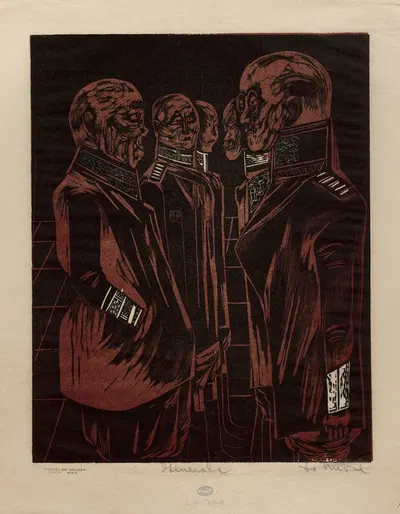 Generals by Chet La More, 1939 — digital art print download